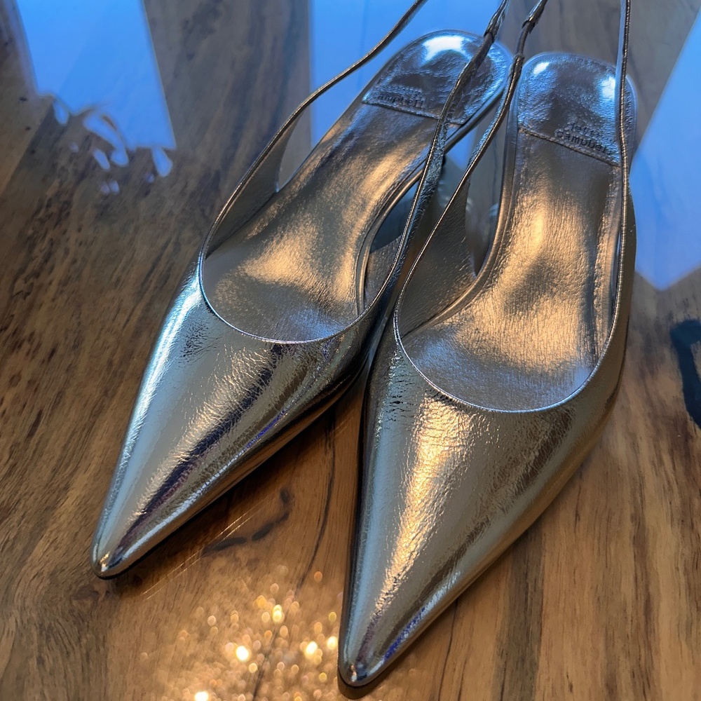 Jeffrey Campbell Silver Heels